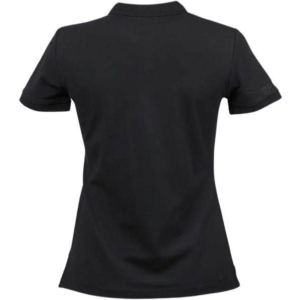 Dublin Damen Lily Mütze Ärmel Polo Shirt 1000385 - Black